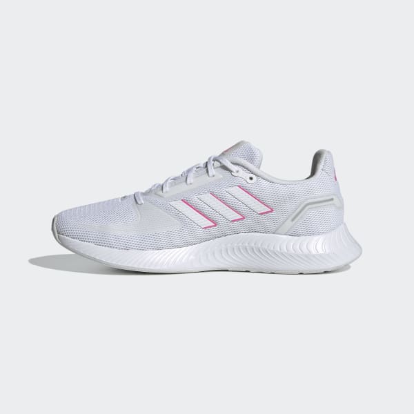 Adidas run falcon white store