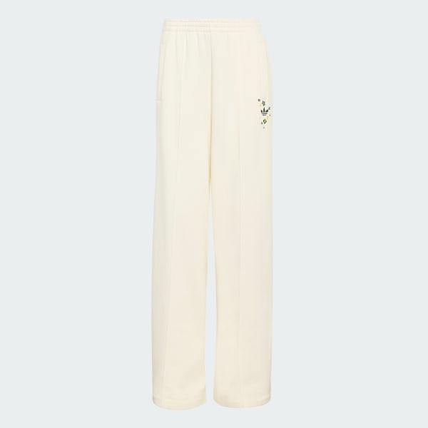 White ADIDAS ORIGINALS x LIBERTY LONDON JOGGERS