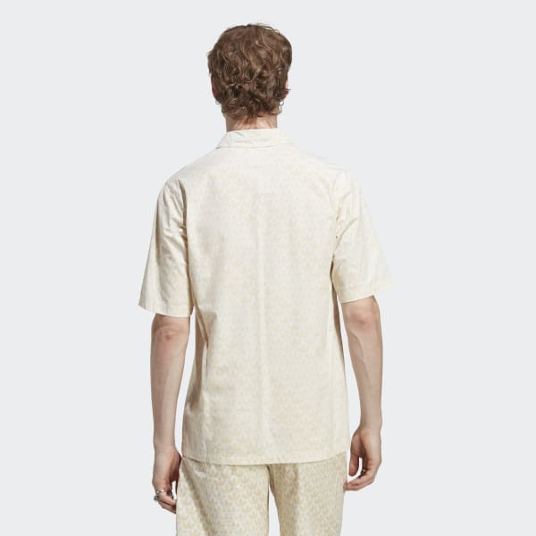 adidas Men's Graphics Monogram Allover Print Shirt
