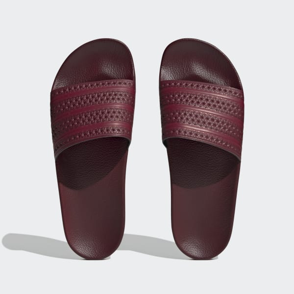 Burgundy Adilette sandaler