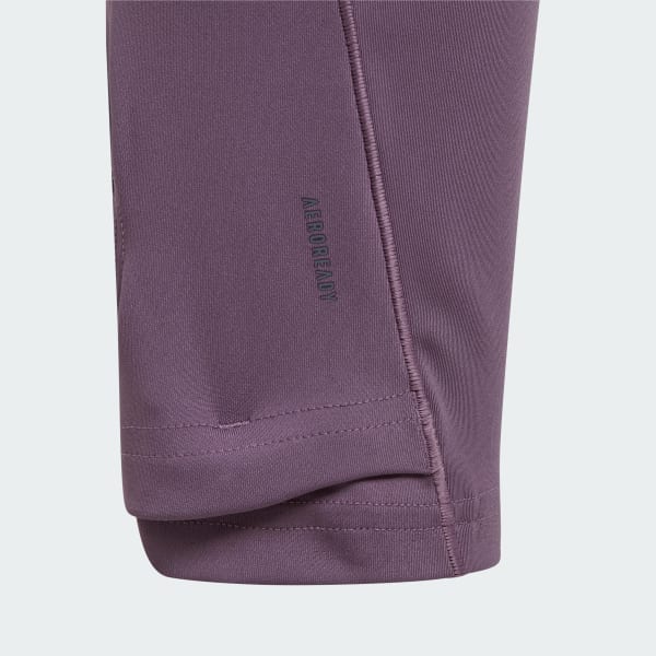 Purple Yoga AEROREADY Leggings Kids