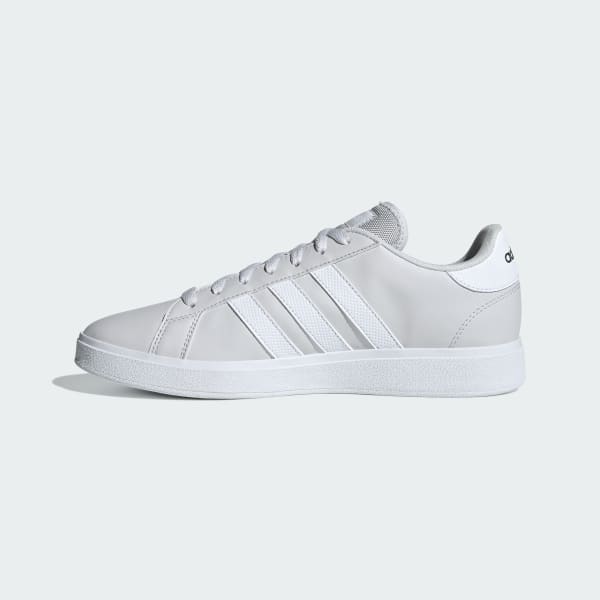 Grey adidas tennis shoes new arrivals