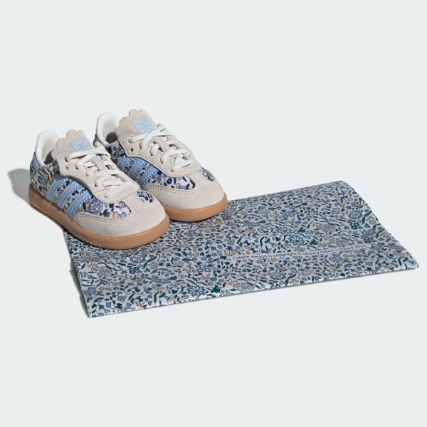 Blue Samba OG X Liberty London Elastic Lace 키즈 신발