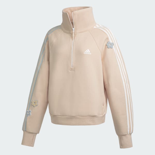 Beige FLOWER HZ SWEAT