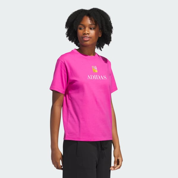 Adidas Jet Set Cabana Graphic Tee GLOBAL SHIPPING