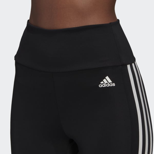 Ennegrecer sílaba estas adidas Designed to Move High-Rise 3-Stripes 7/8 Sport Leggings - Black |  Women's Training | adidas US