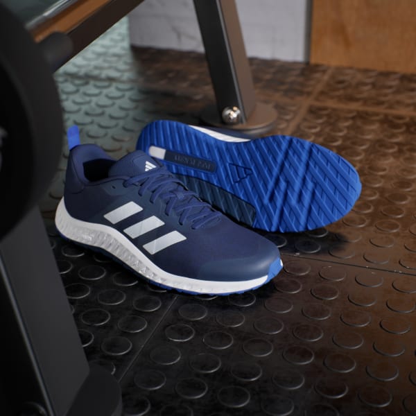 Adidas tennis shoes blue clearance