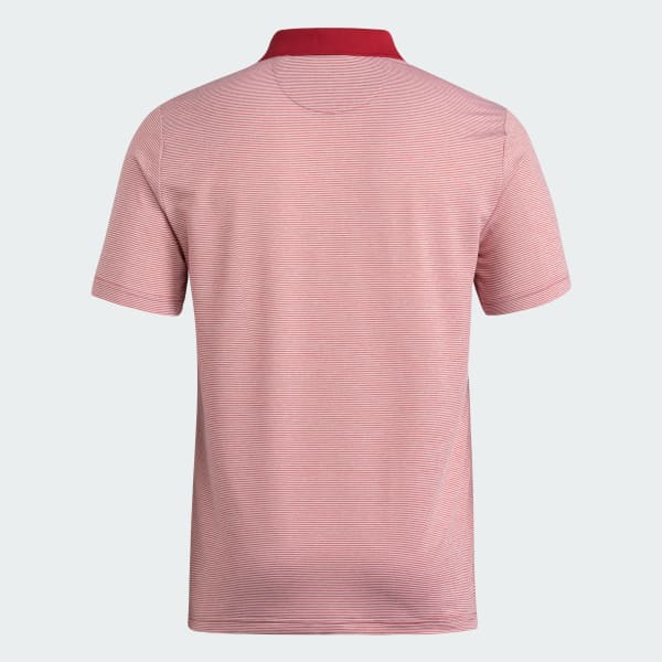 Red Indiana Ultimate365 Ottoman Stripe Polo Shirt