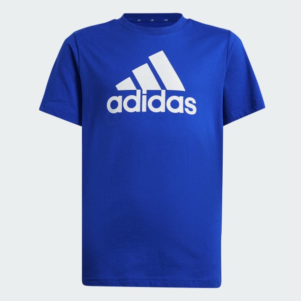 Azul Playera Essentials Big Logo Algodón