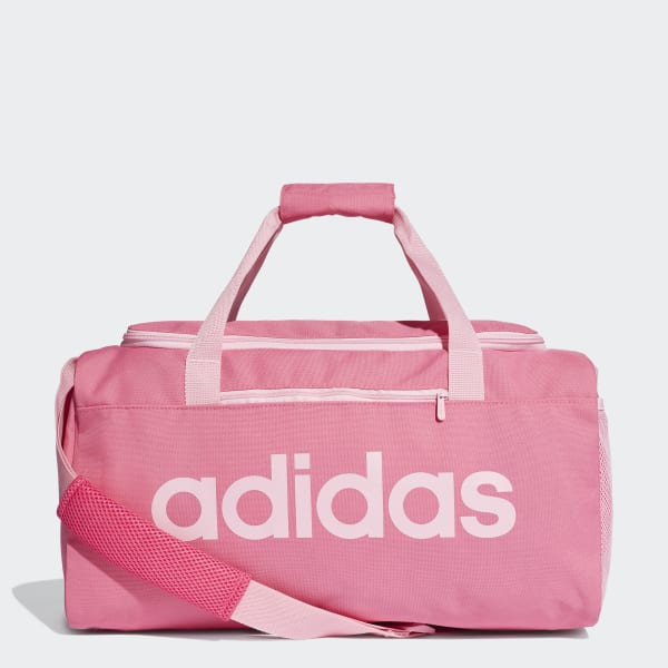 Light pink adidas duffle bag on sale