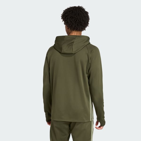 zelená Tréninkový top Tiro 25 Essentials Winterized