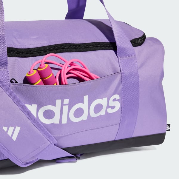 Purple Linear Duffel Bag Small