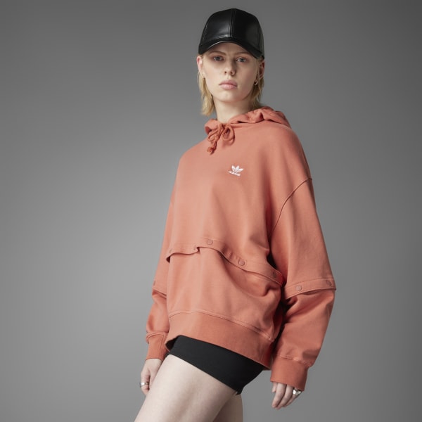 Καφέ Always Original Snap-Button Hoodie