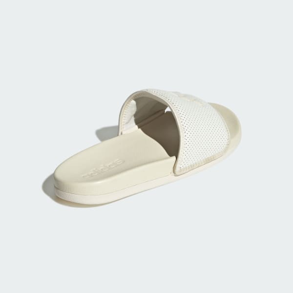 adidas Adilette Comfort Slides - White | Free Shipping with