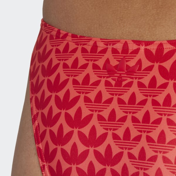 adidas Monogram Bikini Bottoms - Pink