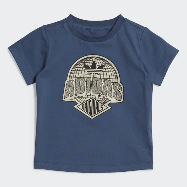 Adidas baby blue t shirt on sale