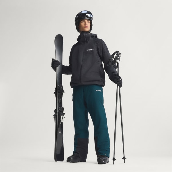 zelená Kalhoty Terrex Multi 2 Layer CLIMAPROOF Insulated