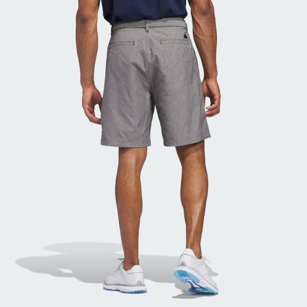 Black ULTIMATE365+ 8.5-INCH HEATHER SHORTS