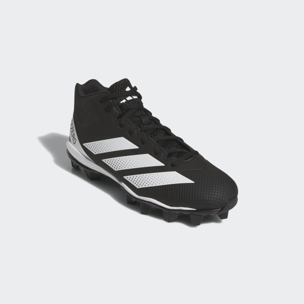 adidas Adizero Impact.2 Molded Rubber Football Cleats - Black