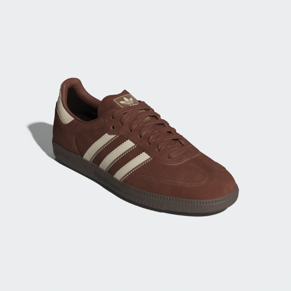 Adidas samba store braun wildleder