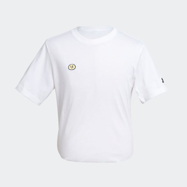 White adidas x dáo Adult Tee