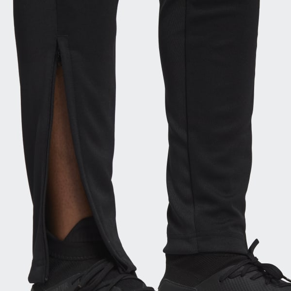 Negro Pantalón Ajustado AEROREADY Sereno Cut 3 Tiras Pierna Cónica IYR24