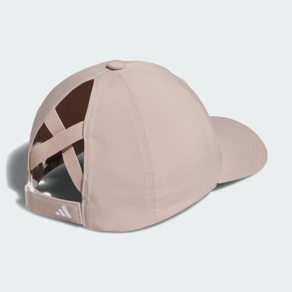 Brown Women's Crisscross Hat