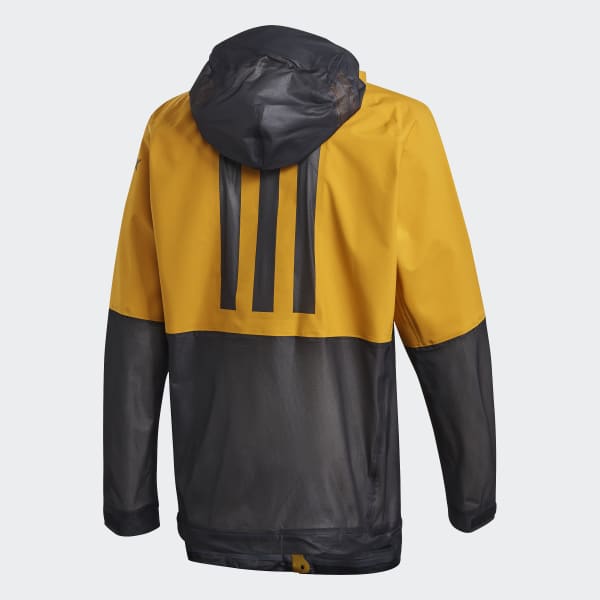 gold adidas windbreaker