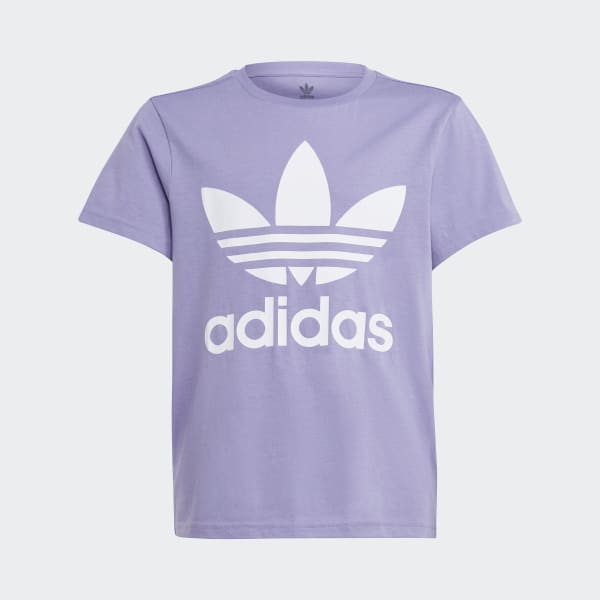 Pourpre T-shirt Trefoil