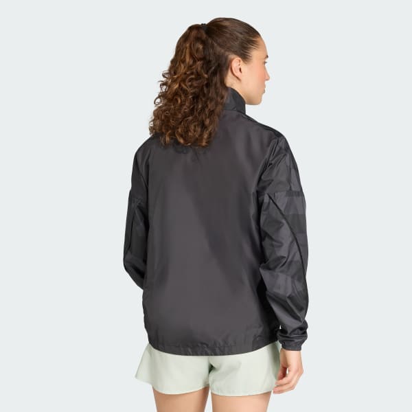 Noir Coupe-vent imprimé Terrex Multi