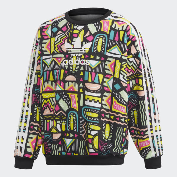 adidas multicolor sweater