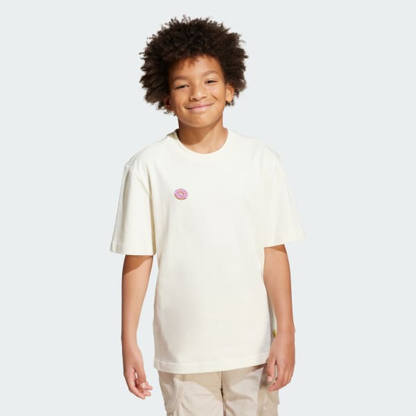blanc T-shirt graphique The Simpsons Enfants