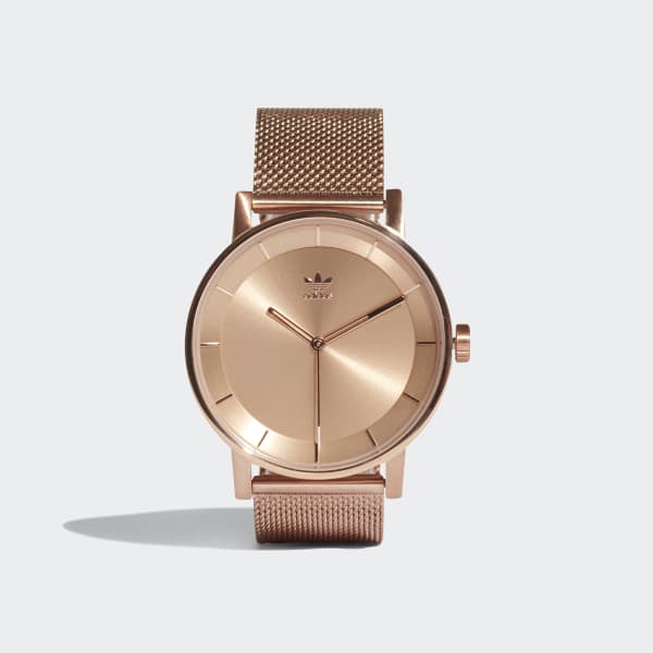 adidas watch rose gold