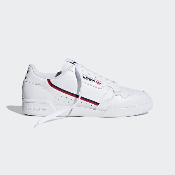 adidas Continental 80 Shoes - White 