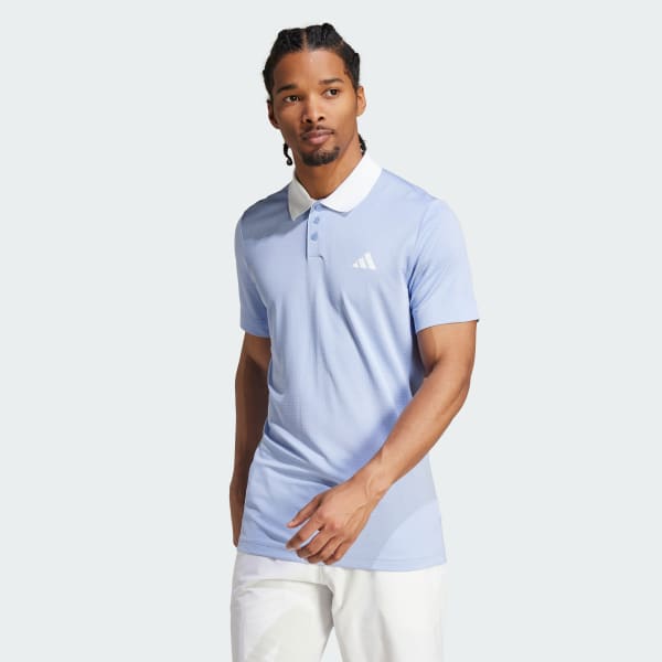 adidas Tennis FreeLift Poloshirt Blau adidas Deutschland