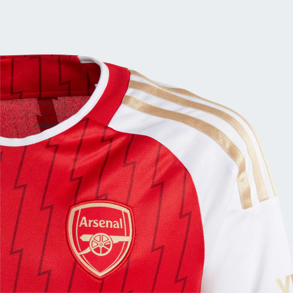 สีแดง เสื้อฟุตบอลชุดเหย้า Arsenal 23/24