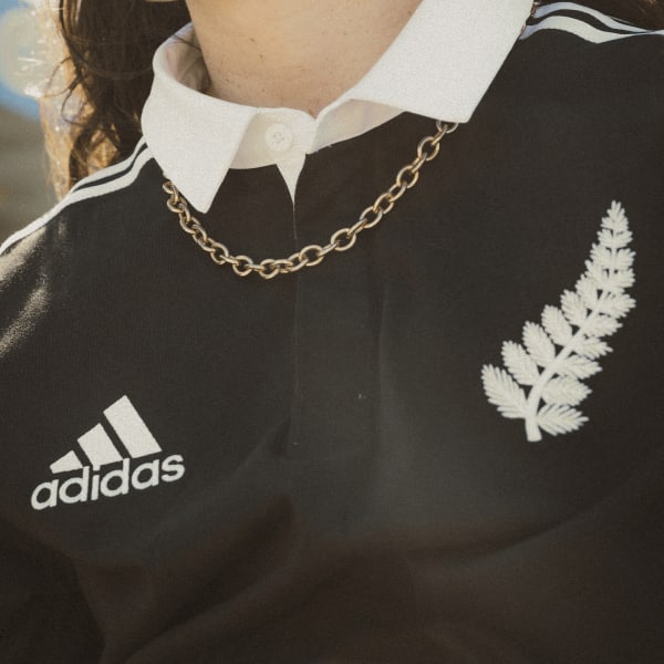 Nero Polo Rugby Heritage All Blacks TW056