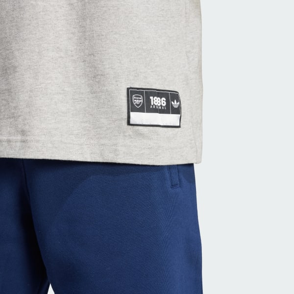 adidas Arsenal VRCT Tee - Grey | Free Shipping with adiClub