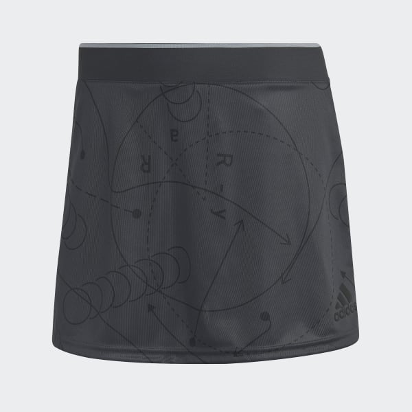 Grijs Club Tennis Graphic Rok P9937