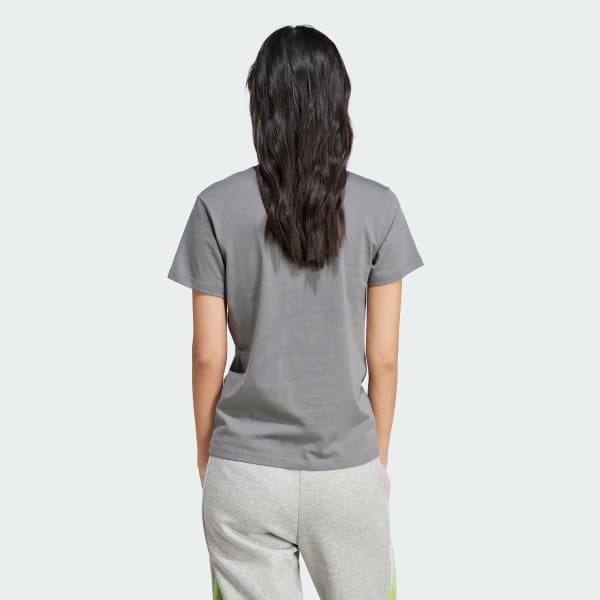 Grey Essentials Logo Tee