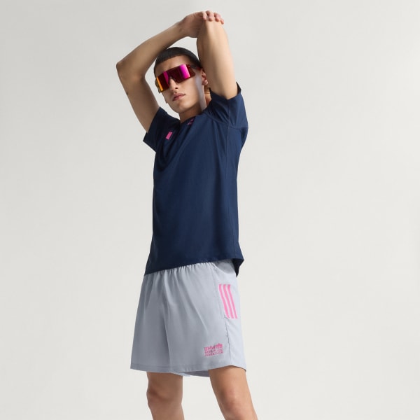 Gris Pantalón corto BMW Berlin-Marathon 2025