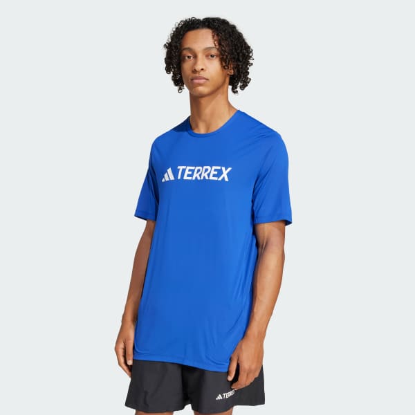 Bla Terrex Multi Climacool Logo Tech T-skjorte