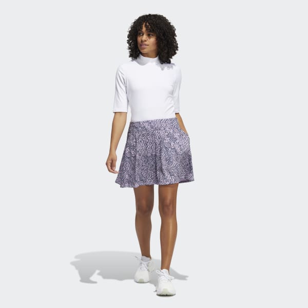 Paars Printed Frill Golfrok SV016