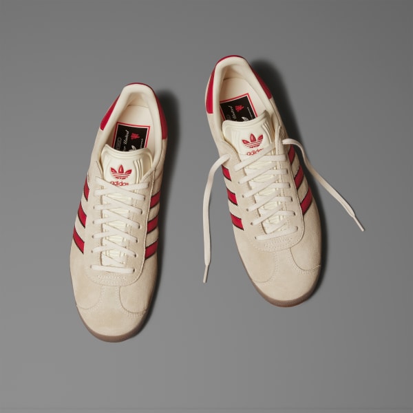 Vit Gazelle Manchester United Terrace Icons Skor
