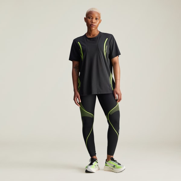 Black adidas by Stella McCartney TruePace Running Tee
