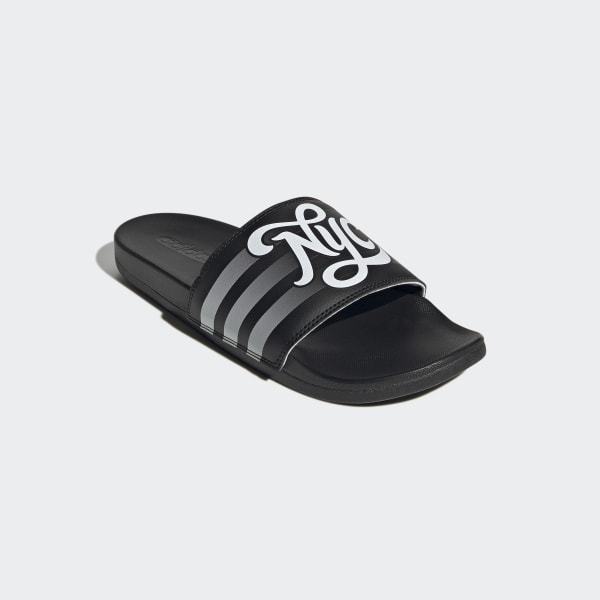 adidas Adilette Comfort Sandals - Black | Free Shipping with adiClub ...