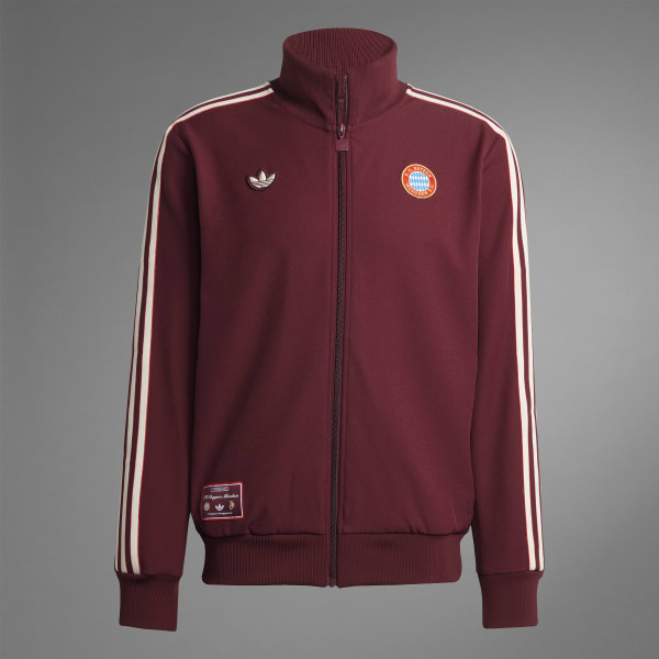 adidas　FC BAYERN MUNCHEN adidas FC Bayern Terrace Icons Track Top - Burgundy | adidas India