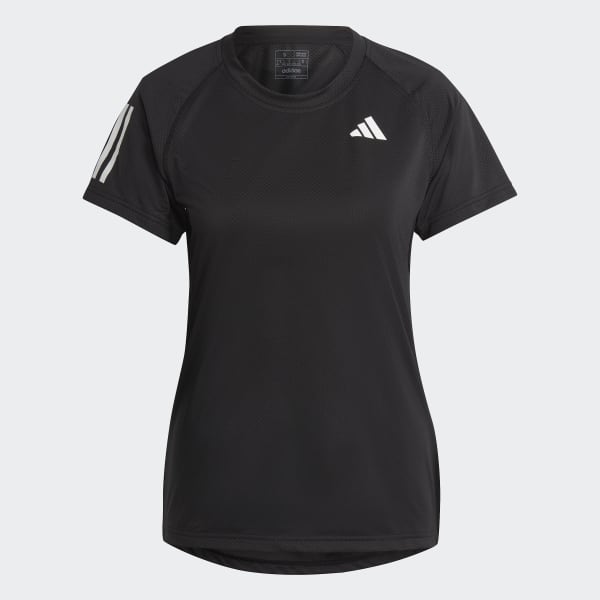 Negro Remera Club para Tenis