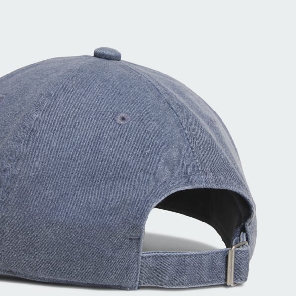 Blue 워시드 야구 모자