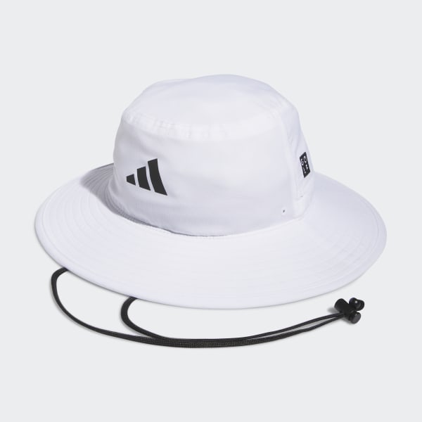 adidas Wide-Brim Golf Hat - White